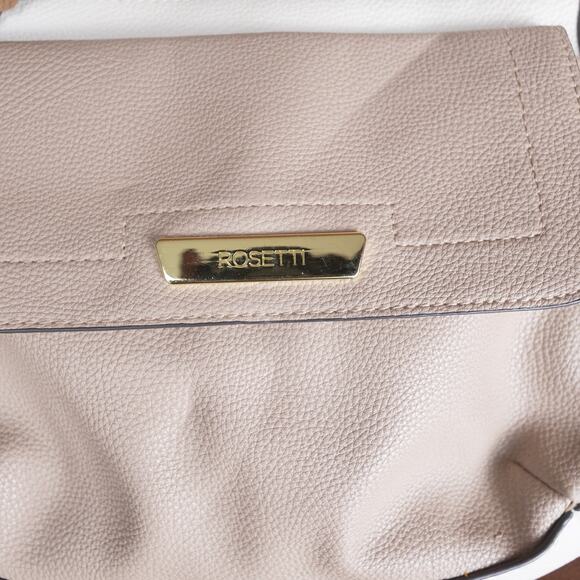 Rosetti Leather Cream Beige Handbag Shoulderbag - Picture 3 of 8
